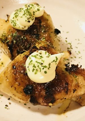 【おつまみ】そぼろ＆チーズの鶏かわ包み焼-レシピのメイン写真