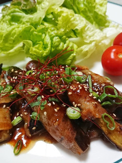 味付け簡単☆茄子の豚バラ巻き-レシピのメイン写真
