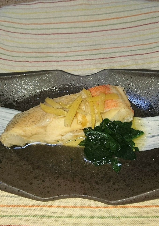 簡単！3分で白身魚の煮付け-レシピのメイン写真