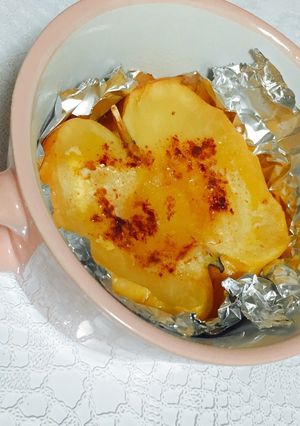 簡単焼きリンゴ-レシピのメイン写真