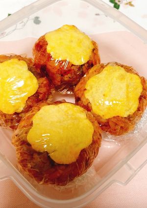 お弁当に！お花見に！ひと口オムライス！-レシピのメイン写真