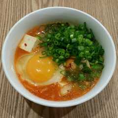 รูปของ うちの即席！お豆腐とキムチのスープ。