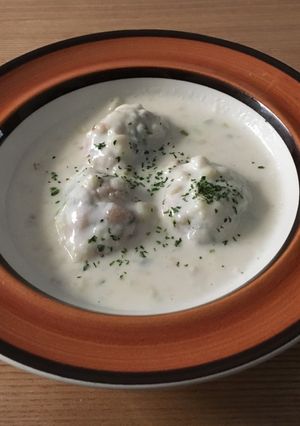 鶏むね肉で美肌♩鶏胸肉のお団子スープ-レシピのメイン写真