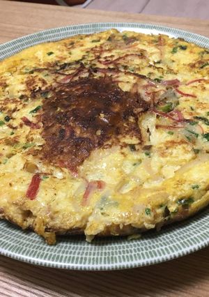 フライパンで豆腐オムレツ！-レシピのメイン写真