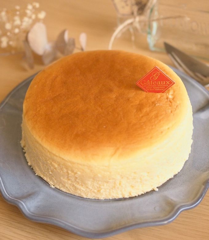 しゅわっと濃厚♪スフレチーズケーキ＊ by おきパン 【クックパッド