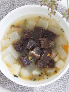 犬ごはん・牛肉おでん-レシピのメイン写真