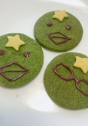 ♡かっぱの濃厚抹茶クッキー♡-レシピのメイン写真