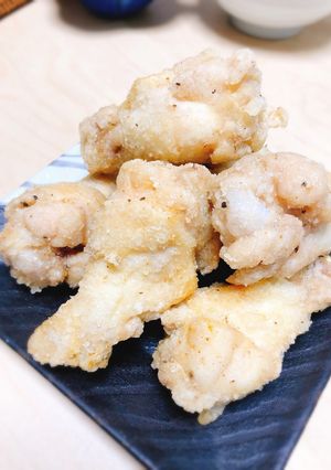 こんな簡単でいいの！？白い手羽元唐揚げ♡-レシピのメイン写真