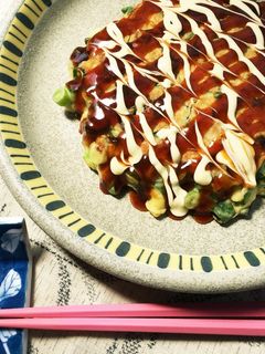 米粉でシンプルねぎ焼き-レシピのメイン写真