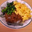 春さきどり三色どんぶり