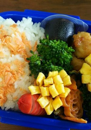 2018/3/29年少弁当-レシピのメイン写真