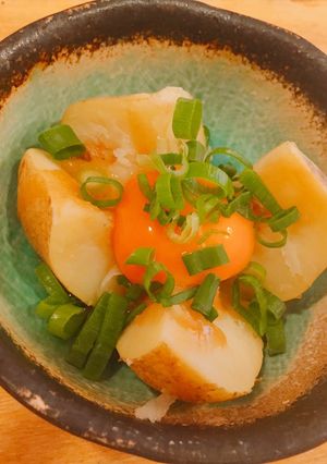 ❄︎オープンじゃがいも♡味噌卵黄のせ❄︎-レシピのメイン写真