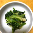 農家のほうれん草のお浸し(ごま油)