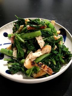 春菊と油揚げのおひたし-レシピのメイン写真