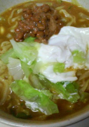 やさしい味の納豆カレーうどん-レシピのメイン写真