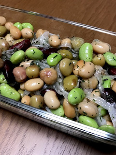 簡単☆新玉ねぎとミックスビーンズのマリネ-レシピのメイン写真