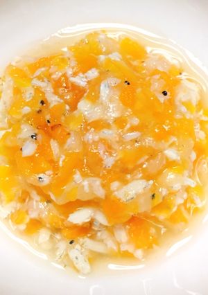 しらすと春野菜の煮びたし(7.8ヵ月)-レシピのメイン写真