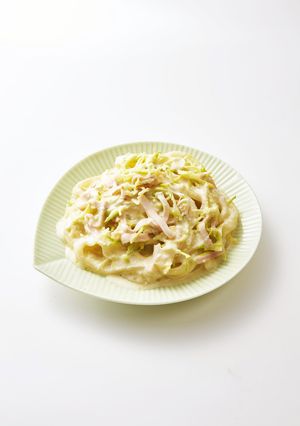 カルボうどん-レシピのメイン写真