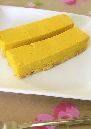 かぼちゃのスティックレアチーズケーキ◇-レシピのメイン写真