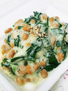 にら辛子ふわふわ納豆-レシピのメイン写真