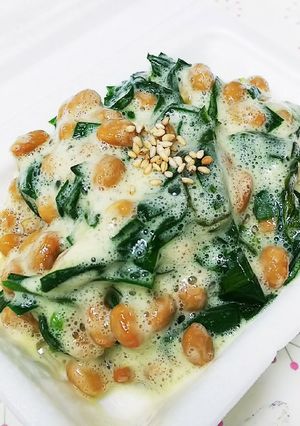 にら辛子ふわふわ納豆-レシピのメイン写真