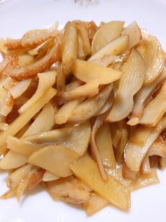 新じゃがと竹輪の甘辛炒め-レシピのメイン写真
