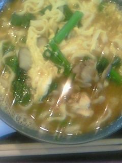 サッポロ一番かきたまカレーうどん-レシピのメイン写真