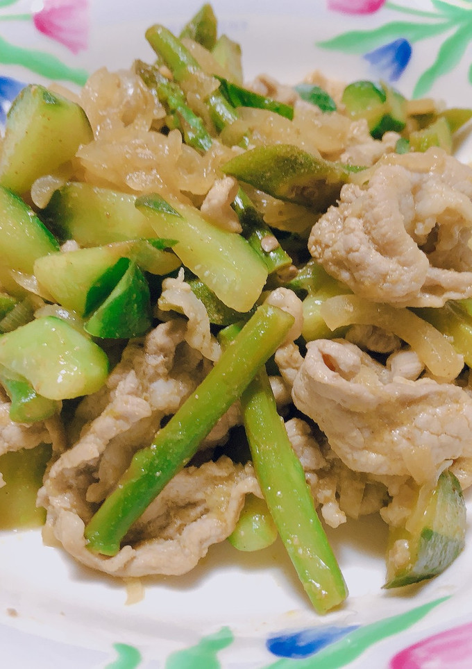 野菜と豚肉のカレー炒め-レシピのメイン写真