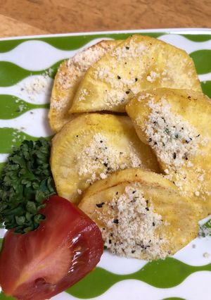 さつまいものパルメザンチーズがけ(^^)-レシピのメイン写真