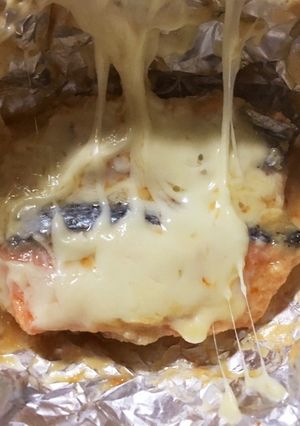 鮭の味噌チーズ焼き-レシピのメイン写真