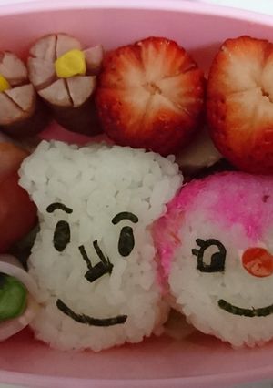 アンパンマン弁当-レシピのメイン写真