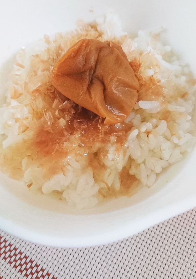 ひとり朝ごはん～おかゆ風～-レシピのメイン写真