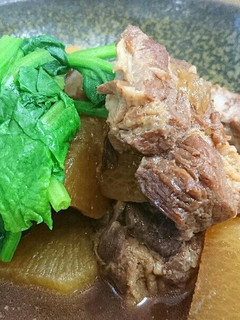 電気圧力鍋で簡単豚肩ロースと大根の煮物-レシピのメイン写真