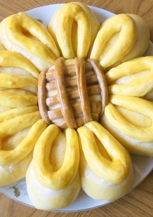 お花ちぎりパン♪(5)-レシピのメイン写真
