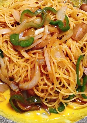 簡単◎名古屋風鉄板ナポリタン-レシピのメイン写真