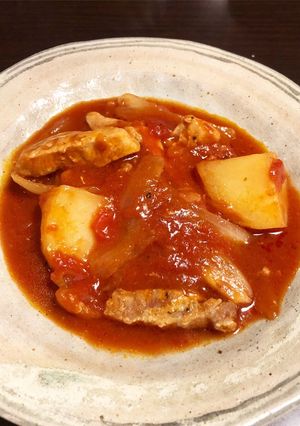豚肉のトマト煮-レシピのメイン写真