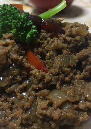 桃チャツネのドライカレー-レシピのメイン写真