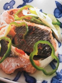 レンジで簡単!鮭の南蛮漬け-レシピのメイン写真