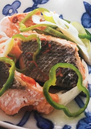 レンジで簡単！鮭の南蛮漬け-レシピのメイン写真