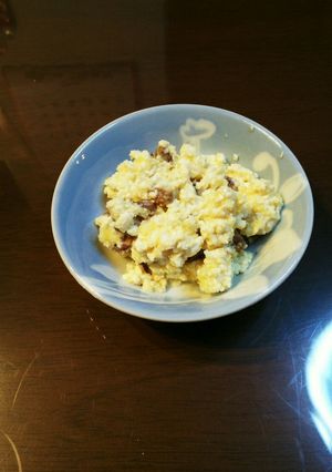 さつまいも、豆腐、レーズンのサラダ-レシピのメイン写真