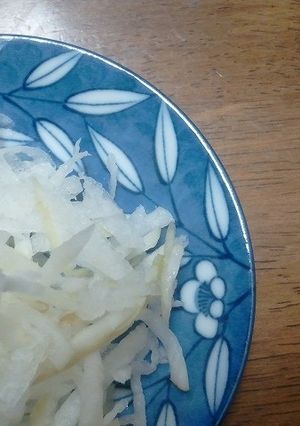 大根の鶏ガラりんご酢あえ-レシピのメイン写真