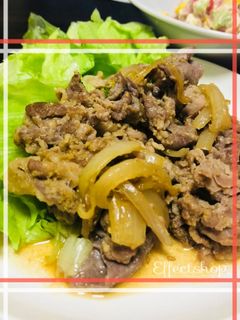 豚こまでプルコギ٩( ᐛ )و-レシピのメイン写真