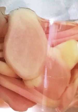 簡単！ 生姜の甘酢漬け (らっきょう酢)-レシピのメイン写真
