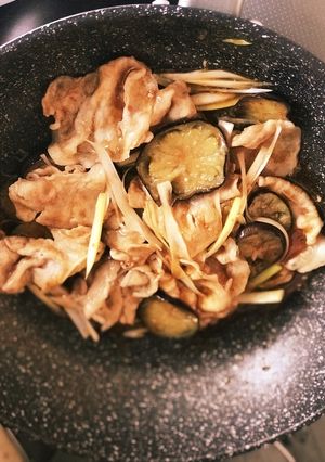 薄切り豚肉とナスのピリ辛炒め-レシピのメイン写真
