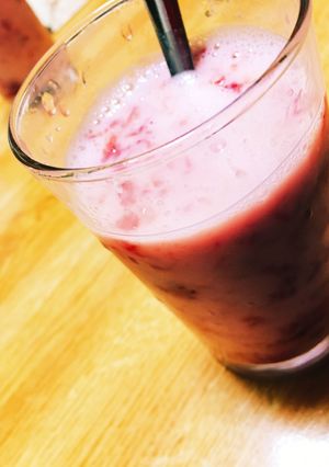 うまい！贅沢ないちごミルクの作り方☆-レシピのメイン写真