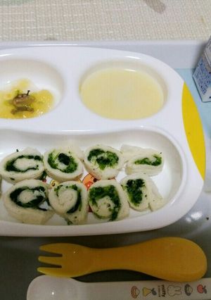 離乳食　ブロッコリーロール-レシピのメイン写真