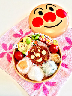 お花見弁当☆アンパンマン-レシピのメイン写真