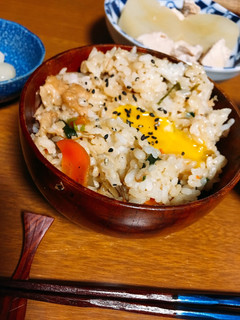 簡単!にんにく醤油で混ぜ込みスタミナ丼-レシピのメイン写真