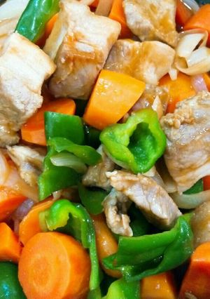 簡単！酢豚♥味つけはケチャ•ポン•砂糖-レシピのメイン写真