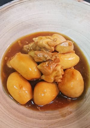 里芋鶏煮あん-レシピのメイン写真